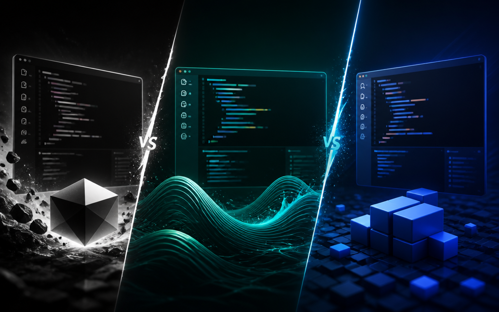 Cursor vs Windsurf vs VS Code Copilot: AI IDE Showdown 2026