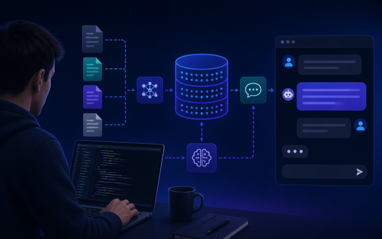 How to Build a Custom RAG Chatbot for Your Website Using Free Vector DBs