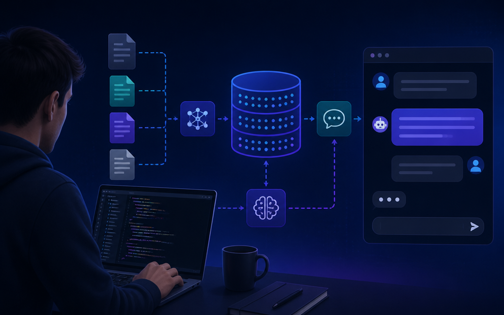 How to Build a Custom RAG Chatbot for Your Website Using Free Vector DBs